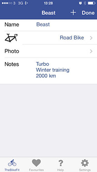 bikefit app
