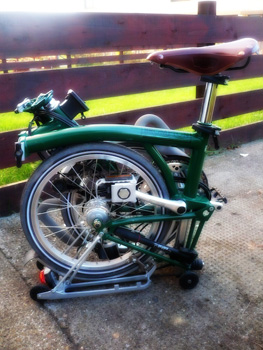 brompton folded