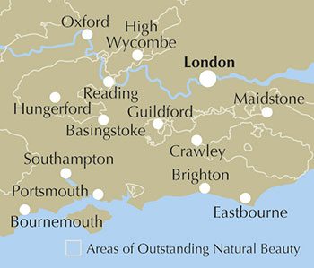 south east sportives map