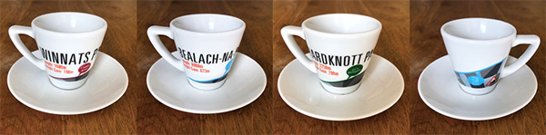 100 climbs espresso cups
