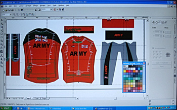 endura computer jersey display