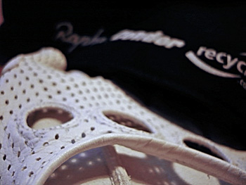 rapha gloves and cap