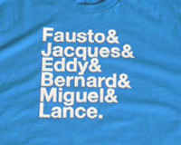 helvetica heroes t-shirt