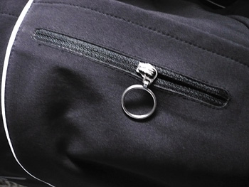 gilet zipped pocket
