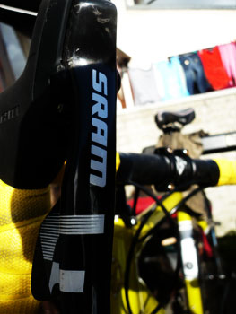 sram double tap lever