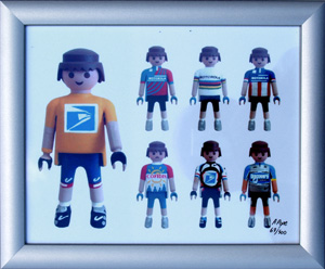 plastic peloton people