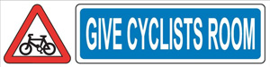 give cyclists room