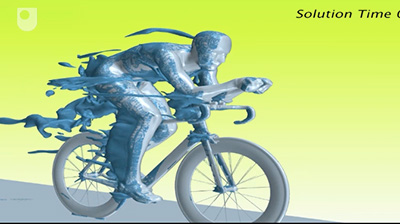 open university behind the bike