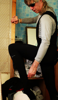 dhb sroubaix tights and aerofit baselayer