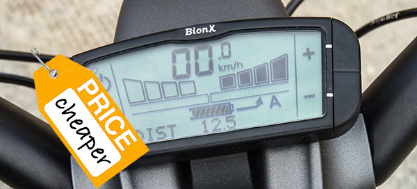 e-bike price tag