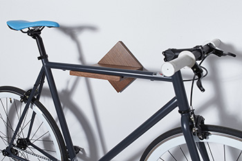 loma living mahogany bike rack
