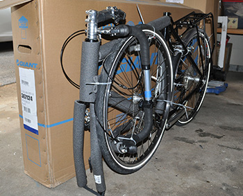 bicycle well packed
