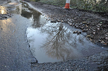 potholes