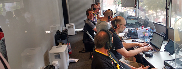 commentary box