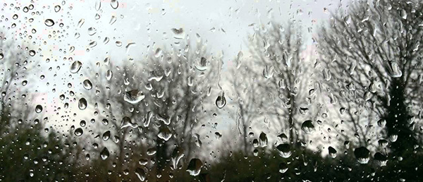 rain on the window