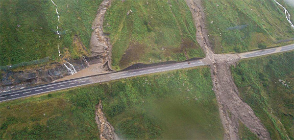 rest and be thankful landslip