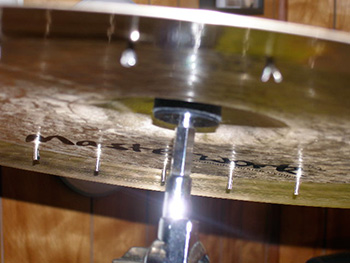 cymbal rivets