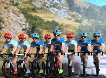 rovelo miniature cycling figures