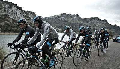 team sky mallorca: scott mitchell