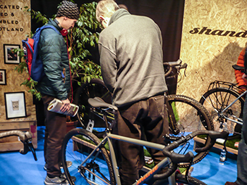 shand exhibition stand london bike show