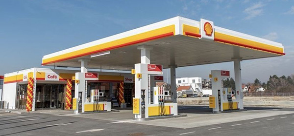 shell petrol station