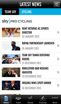 team sky app