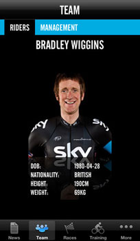 team sky app