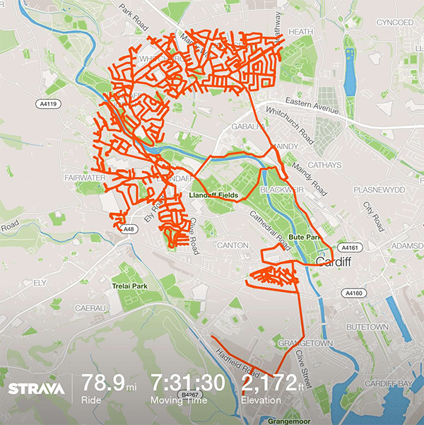 anthony hoyte's strava face