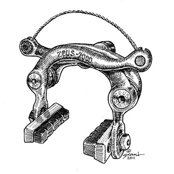 zeus brake caliper