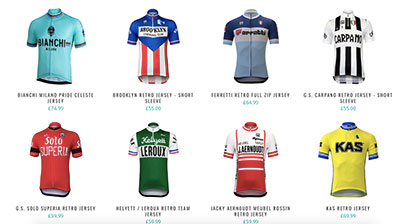 prendas cycle jerseys