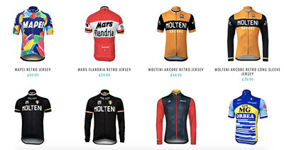 prendas retro jerseys