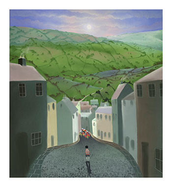 the boy without a bike- mackenzie thorpe