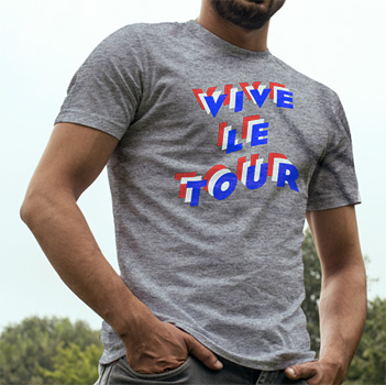 vive le tour t-shirt