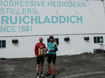 joe and rob at bruichladdich