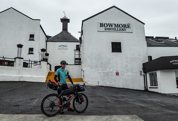 rob richardson at bowmore distillery