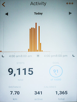 withings activit� pop