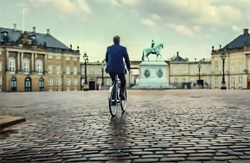 carlsberg bicycle advert