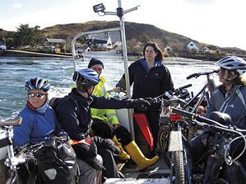 cycling in the hebrides