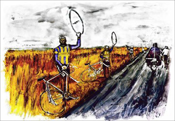 famous cycling paintings