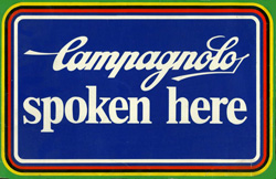 campagnolo spoken here