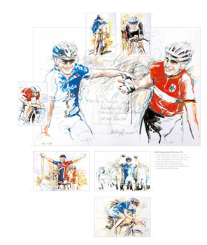 horst brozy cycling calendar 2009