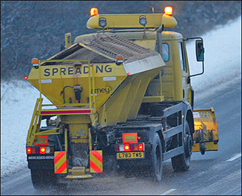 gritting truck