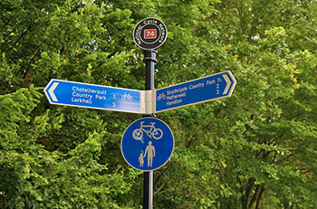 sustrans and strava