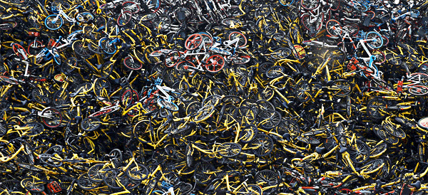 thousands of bikes