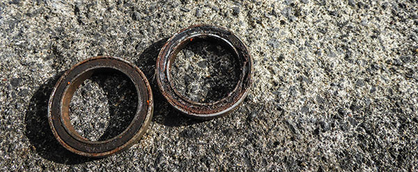 old bottom bracket bearings