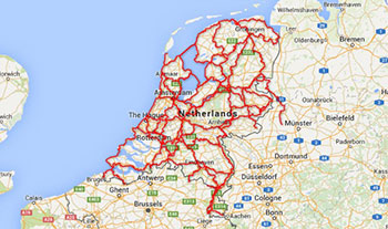 dutch cycling paths