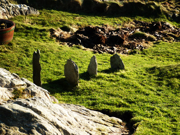 the standing stones of port wemyss