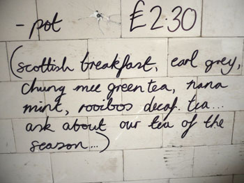 the writing on the wall