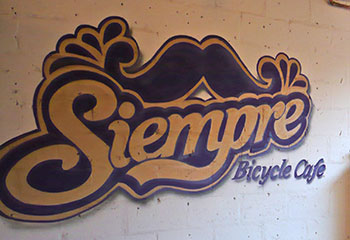 siempre cycle cafe, glasgow