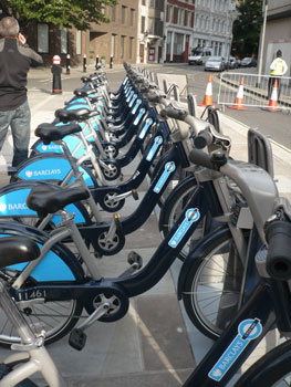 barclays bikes